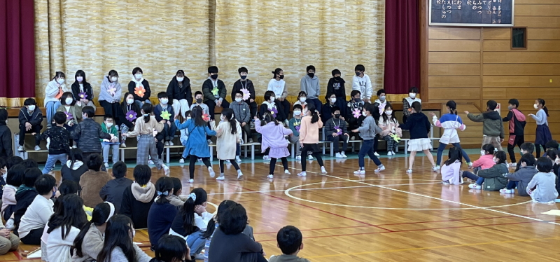 3月1日（水）ありがとうの会・お別れ集会 河内長野市立天野小学校ホームページ